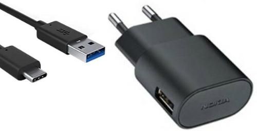 voorkomen Netto bevestigen ᐅ • Oplader Nokia USB-C 2 Ampere 100 CM - Origineel - Zwart | Eenvoudig bij  GSMOplader.nl