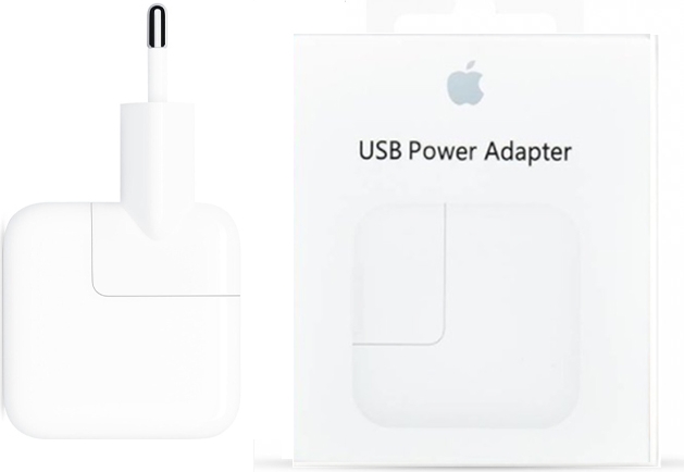 ᐅ • Apple Oplader + kabel - Origineel Retailverpakking - 12W 2 Meter | Eenvoudig bij