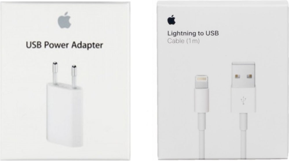 ᐅ • Apple Oplader + Lightning kabel - Origineel - 5W - 1 Meter Eenvoudig bij