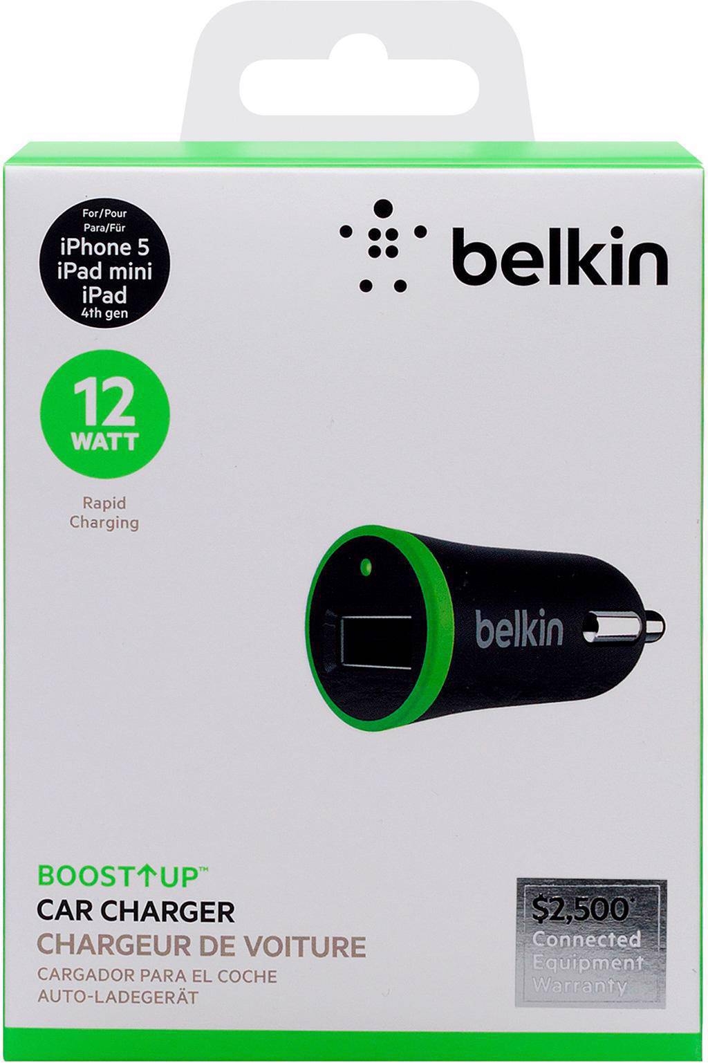 hier klep Twee graden ᐅ • Belkin Boost up! Auto snellader - 12W - 2.4A | Eenvoudig bij  GSMOplader.nl