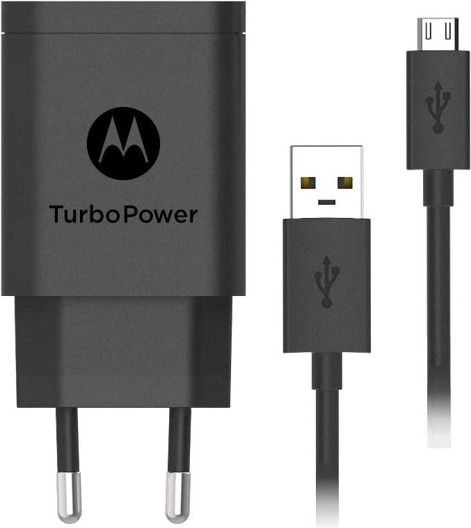 • Moto G5 Turbo snellader 15W Zwart - Micro-USB - 100CM - | Eenvoudig bij GSMOplader.nl