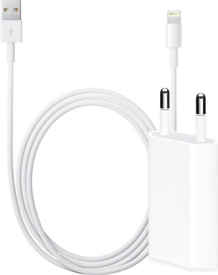 doolhof Kansen Naar de waarheid ᐅ • Oplader geschikt voor Apple iPhone 7 - 5 Watt - 1 Meter | Eenvoudig bij  GSMOplader.nl