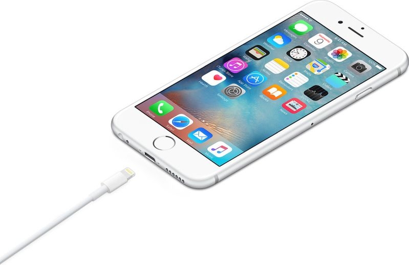 ᐅ • USB Oplader geschikt voor Apple iPhone - 5 Watt - 2 Meter | bij GSMOplader.nl