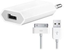pleegouders Dwingend Malen ᐅ • USB Oplader geschikt voor Apple iPhone 4 - 5 Watt - 1 Meter | Eenvoudig  bij GSMOplader.nl