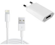 Leven van Gevaar Doodskaak ᐅ • Lightning Oplader geschikt voor Apple iPhone 5C - 5 Watt - 2 meter |  Eenvoudig bij GSMOplader.nl