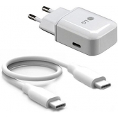 Oplader LG X Venture USB-C 3.0 Ampere - Origineel - Wit