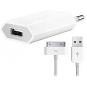 USB Oplader geschikt voor iPad 3 / 3e generatie - 5 Watt - 1 Meter