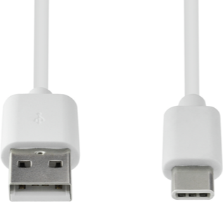 Druipend stam heks ᐅ • USB-C kabel voor Huawei - Wit - 0.25 Meter | Eenvoudig bij GSMOplader.nl